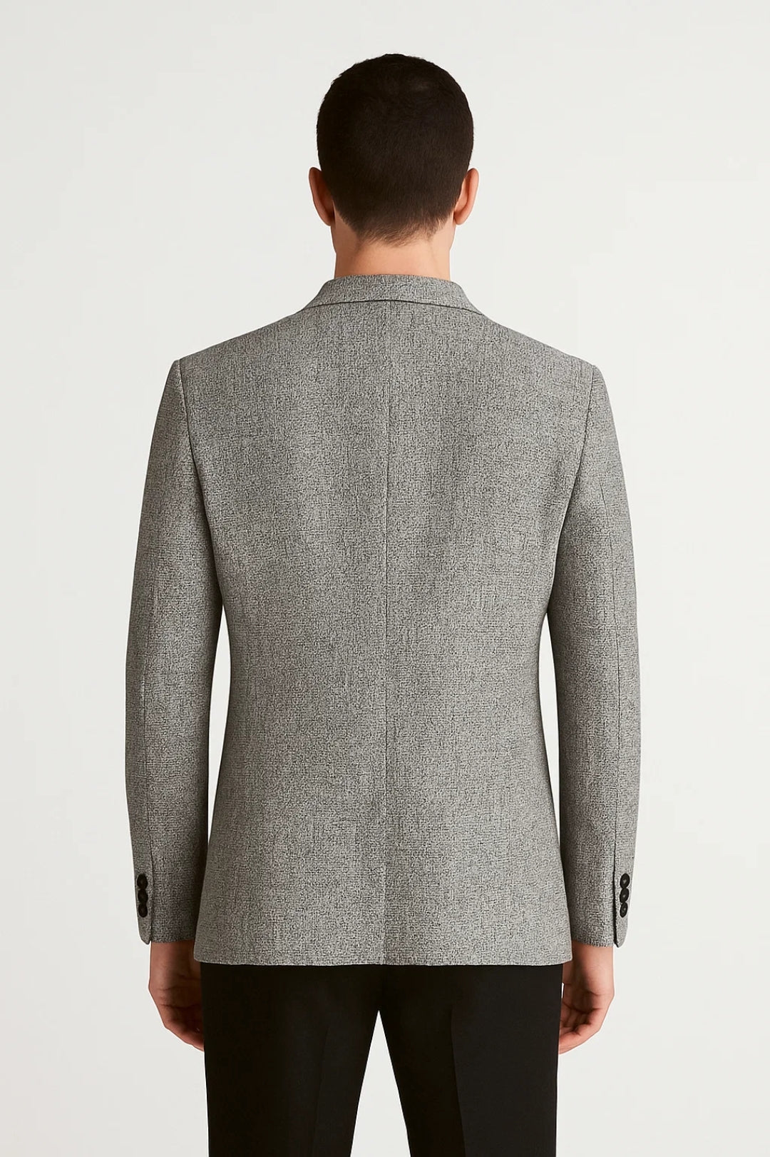 Herren Slim-Fit Blazer Knopfleiste