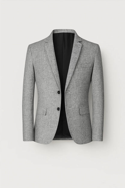 Herren Slim-Fit Blazer Knopfleiste