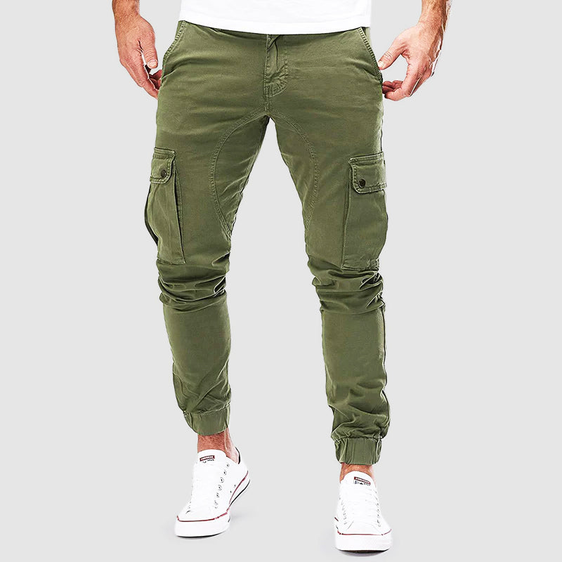 Modische Damen Cargo Jogginghose Baumwolle Bequem
