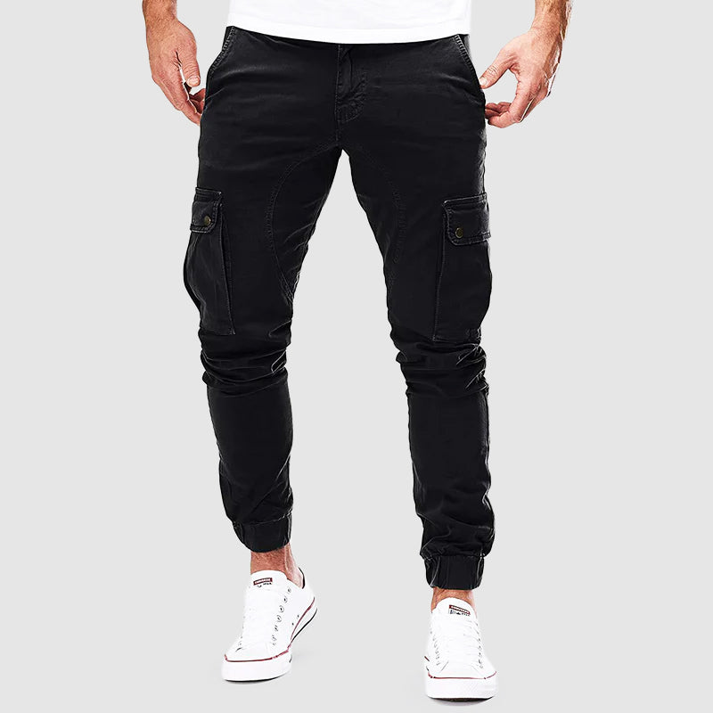 Modische Damen Cargo Jogginghose Baumwolle Bequem
