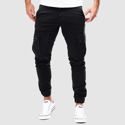 Modische Damen Cargo Jogginghose Baumwolle Bequem