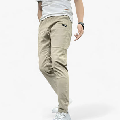 Herren Cargo Hose Elastischer Bund Bequem