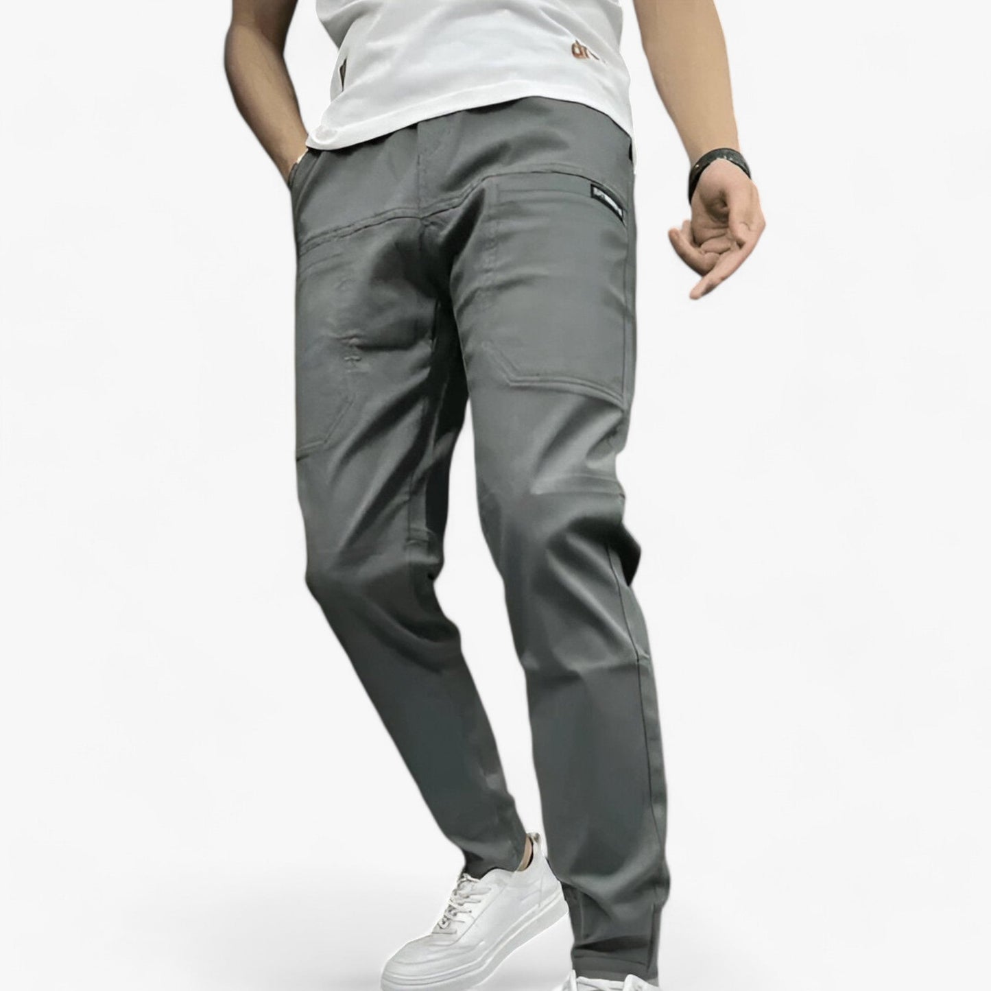 Herren Cargo Hose Elastischer Bund Bequem
