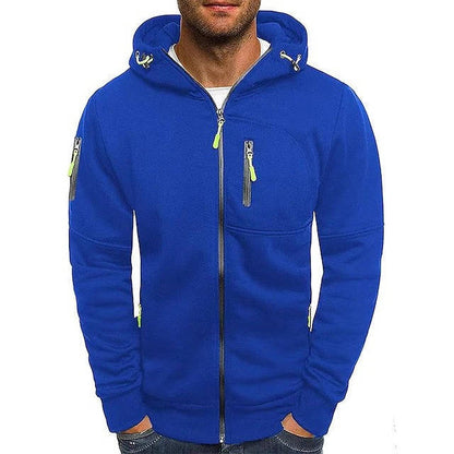 Hoodie Damen Durchgehender Reißverschluss Bequem Grau