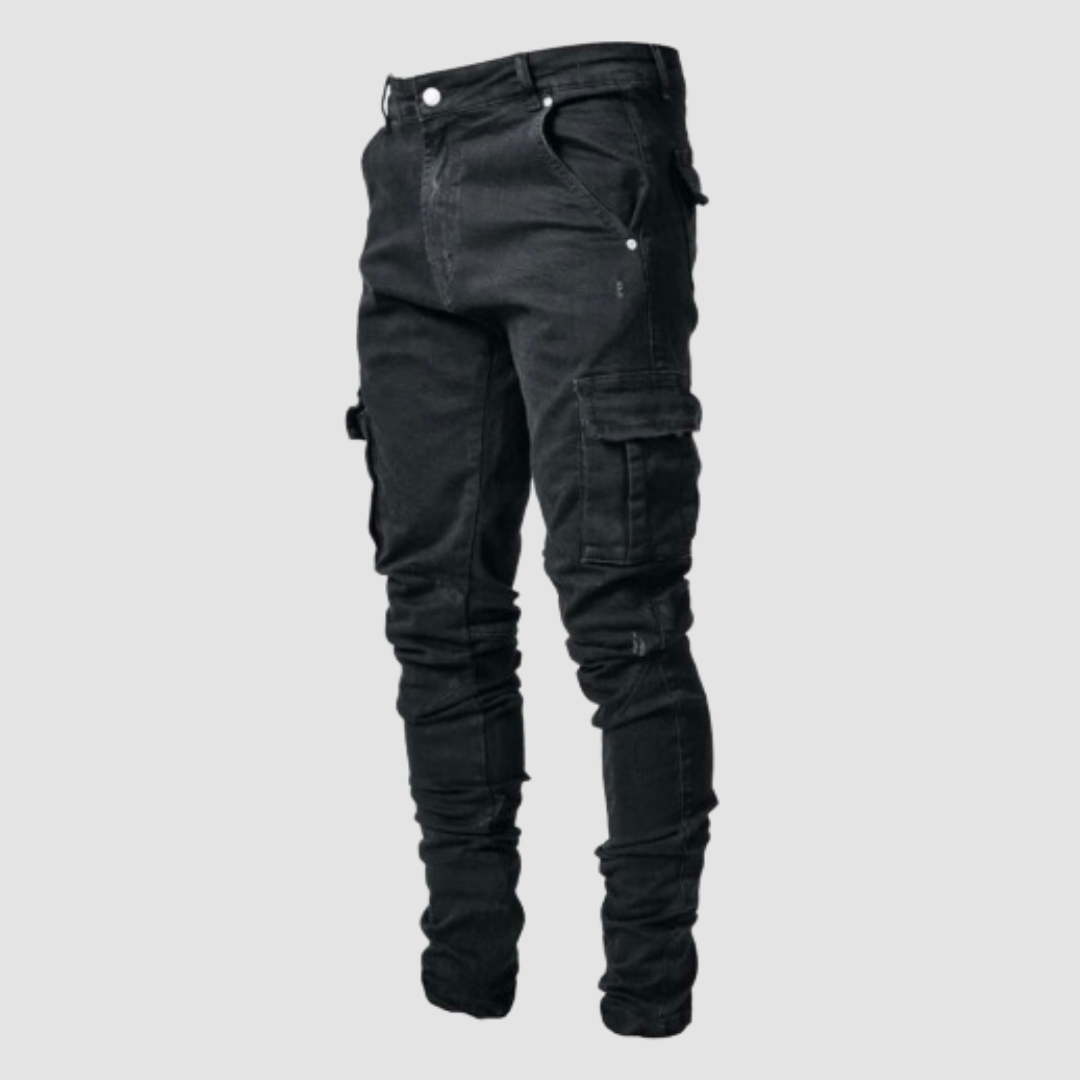 Herren Cargo Hose Slim Fit Modern