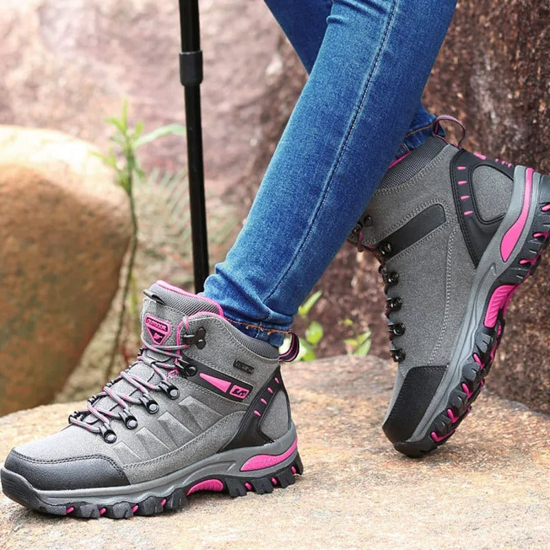 Norvielle Damen Orthopädische Wanderschuhe Rutschfest Gepolstert
