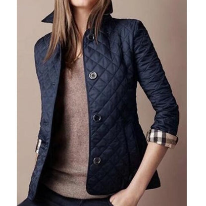 Norvielle Übergangsjacke Quilted Steppjacke Beige