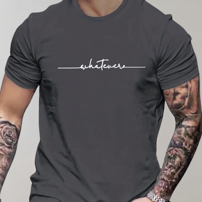 Herren T-Shirt - Kurzarm - Regular Fit - T-Shirt mit Rundhalsausschnitt - Herrenbekleidung-Dunkelgrau-S-Chaps Herrenmode