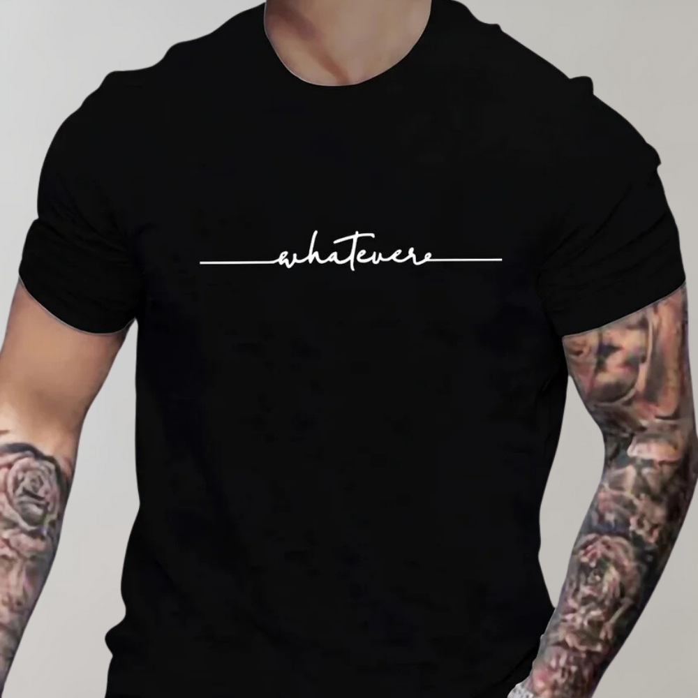 Herren T-Shirt Kurzarm Rundhalsausschnitt Regular Fit Baumwolle Weiß - Norvielle