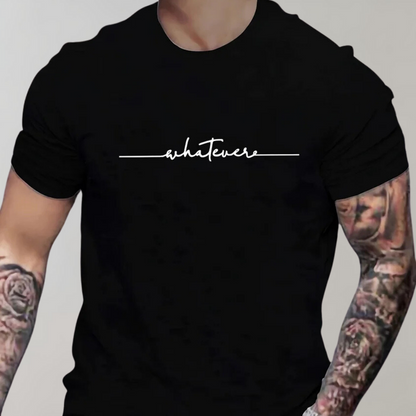 Herren T-Shirt Kurzarm Rundhalsausschnitt Regular Fit Baumwolle Weiß - Norvielle