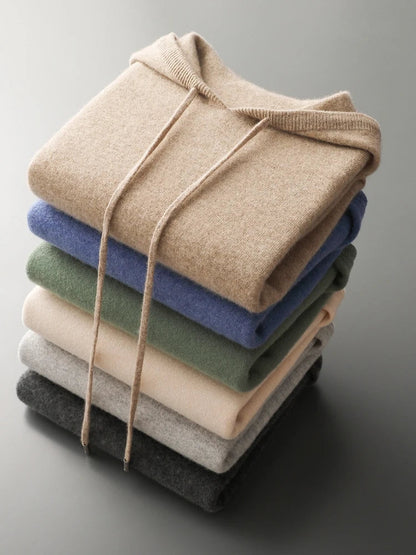 Norvielle Damen Wollhoodie