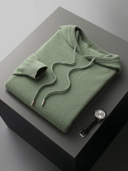 Norvielle Damen Wollhoodie