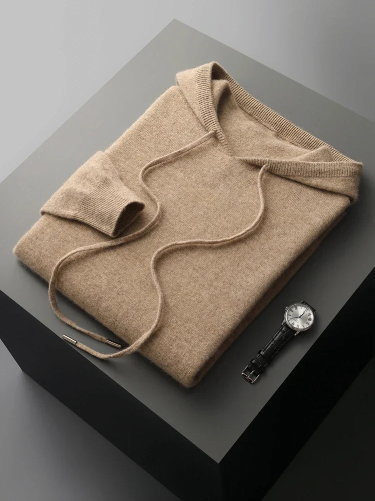 Norvielle Damen Wollhoodie