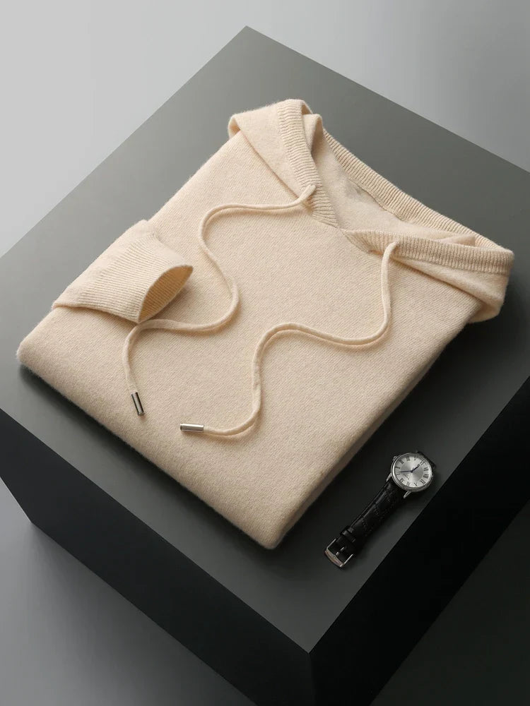 Norvielle Damen Wollhoodie