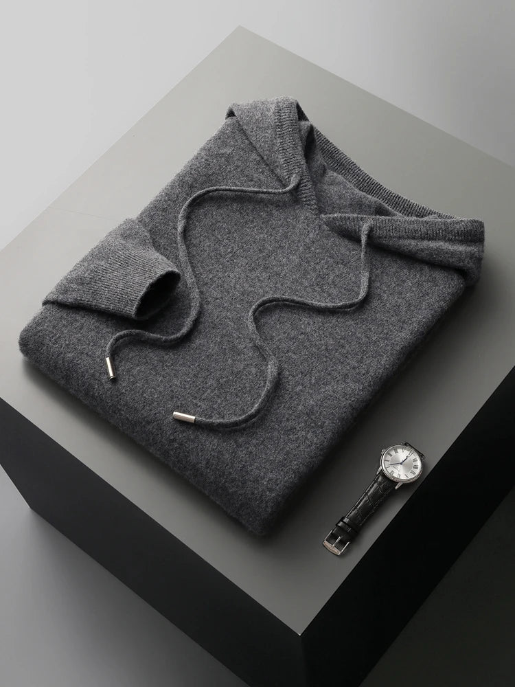 Norvielle Damen Wollhoodie