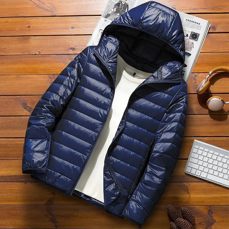 Herren Daunenjacke Warm Winter