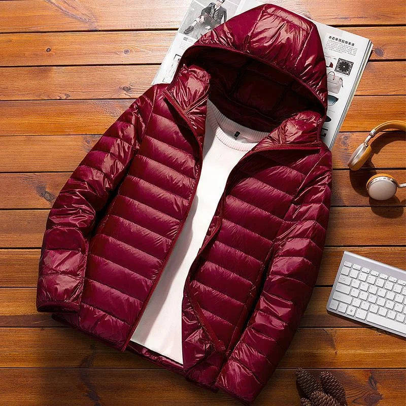 Herren Daunenjacke Warm Winter