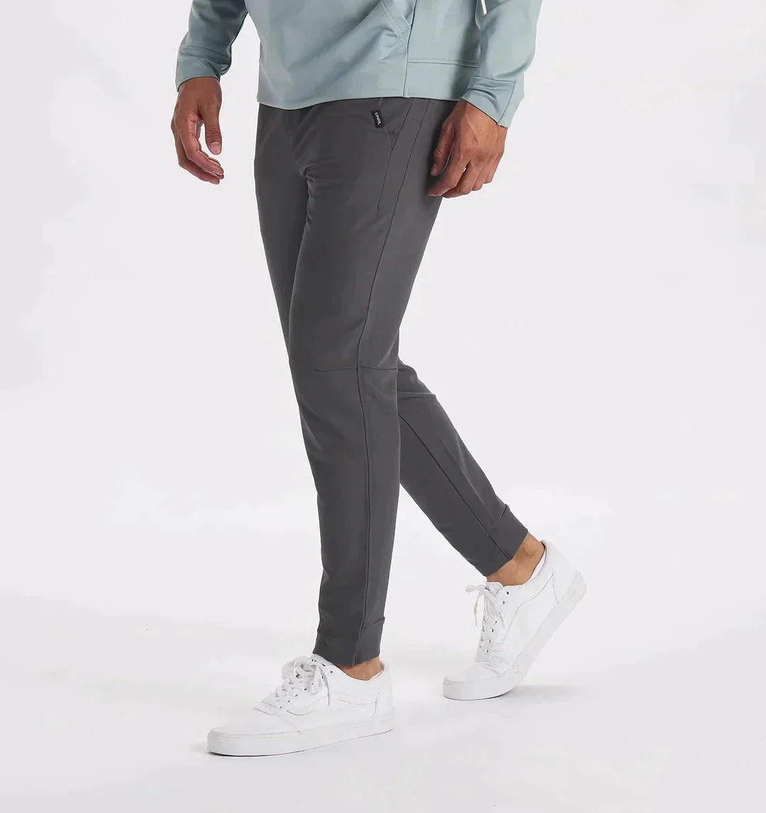 Herrenhosen - Kordelzug - Elastische Taille - Stretchhosen - Slim Fit Jogger-Chaps Herrenmode