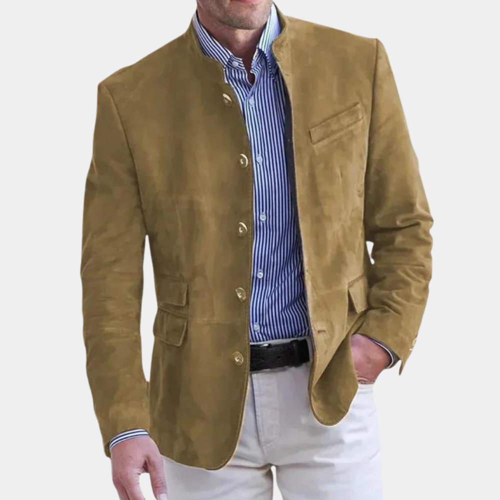 Herren Blazer Einreihig Business Casual Blazerjacke - Norvielle