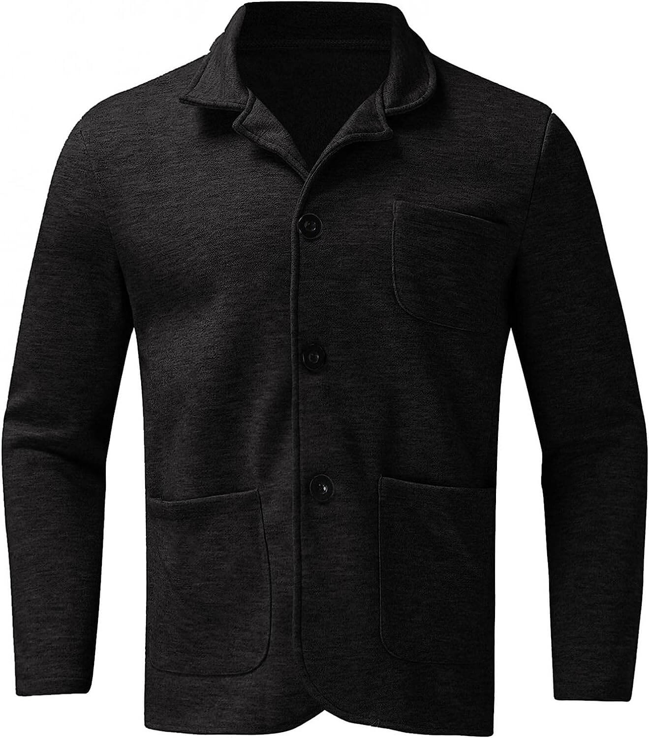 Herren Sommerjacke Einreihig Mit Taschen Freizeitjacke - Norvielle