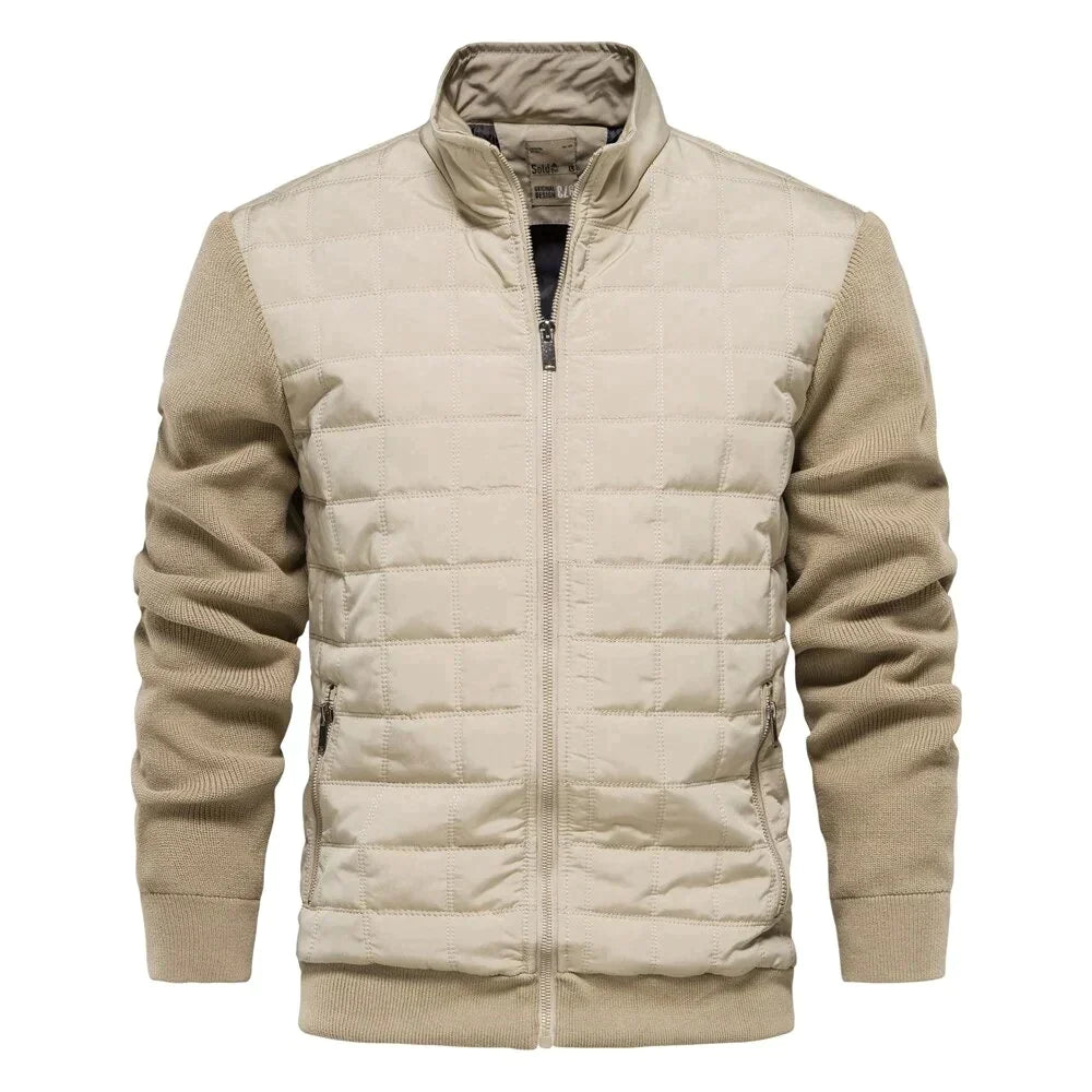 Herren Steppjacke Stehkragen Bomberjacke - Norvielle