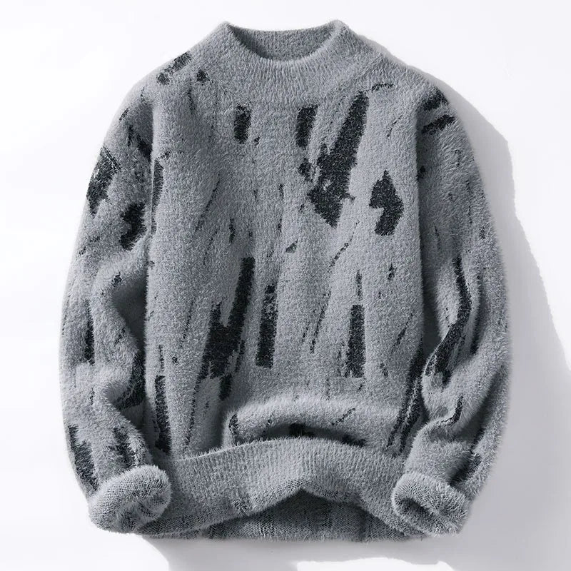 Herren Strickpullover Flauschig Warm Winterpullover - Norvielle