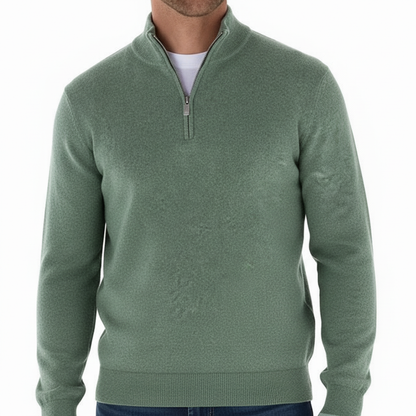 Herren Merinowollpullover Bequem V-Ausschnitt
