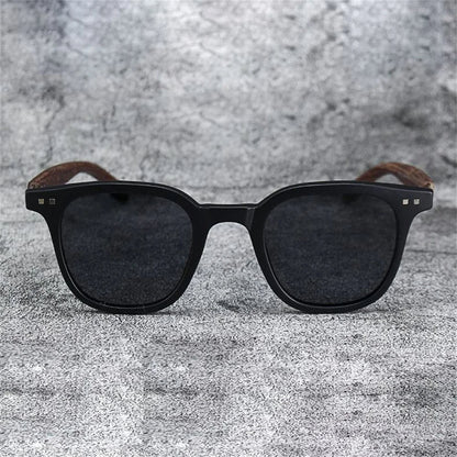 Herrensonnenbrille | Retro | UV-Schutz | Polarisierte Sonnenbrille | Quadratische Sonnenbrille-Chaps Herrenmode