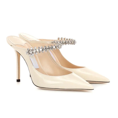 Damen Stiletto High Heels Spitze