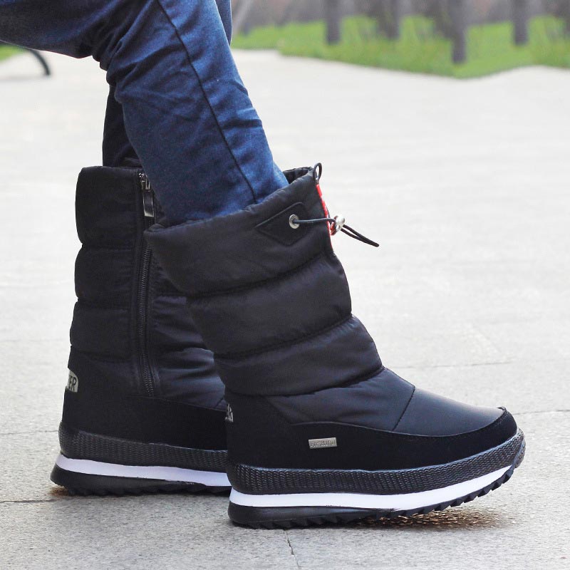 Norvielle Damen Winter Schneeschuhe Rutschfest Wasserdicht