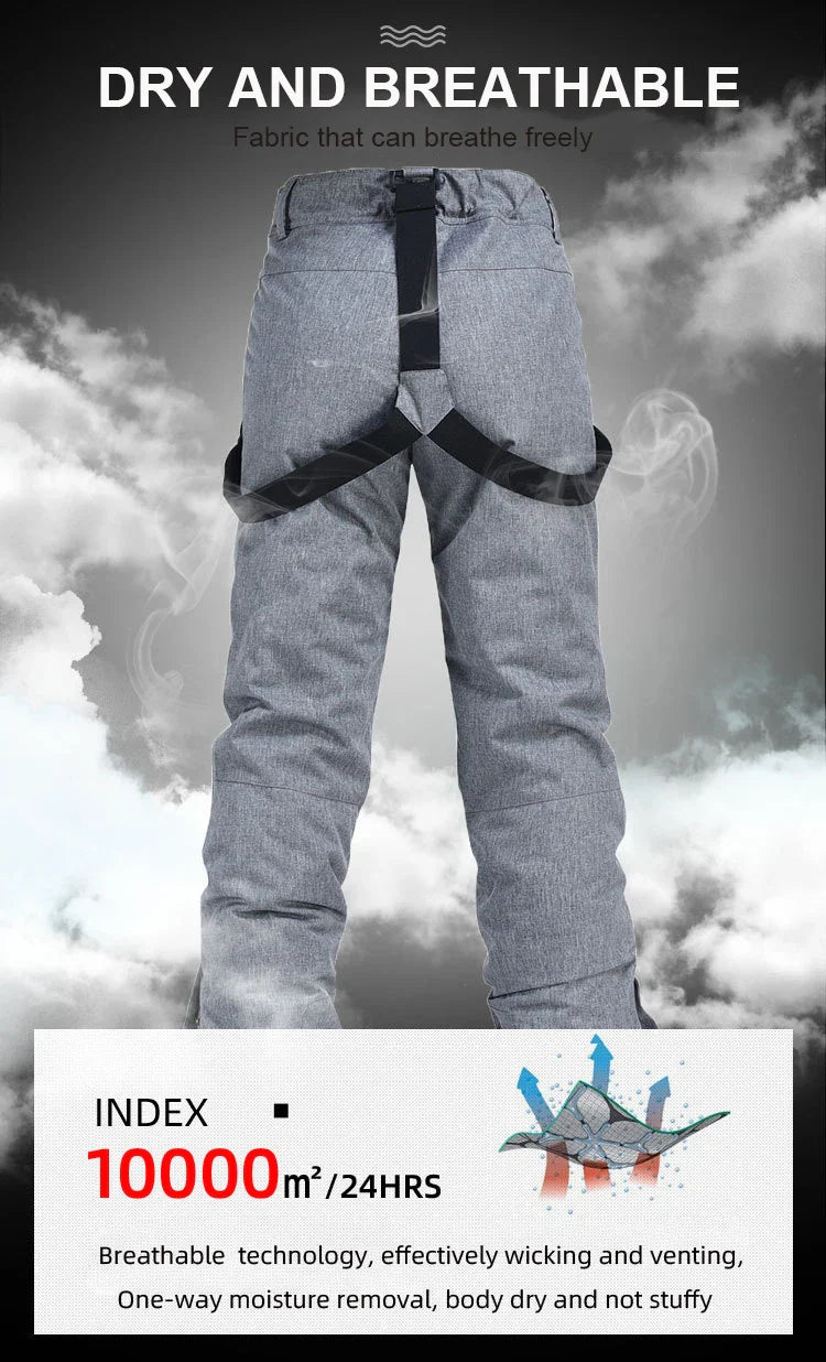Unisex Skihose Trägersystem Wintertauglich