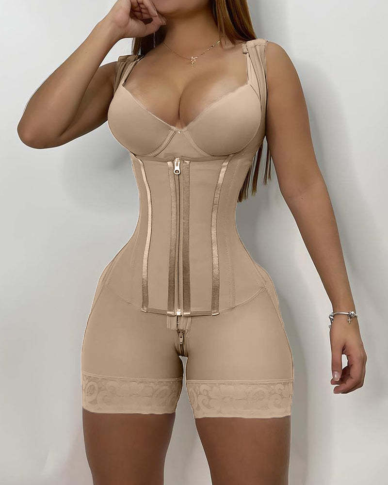 Bauch-Kontrolle-Shapewear Mit Stützender Kompression