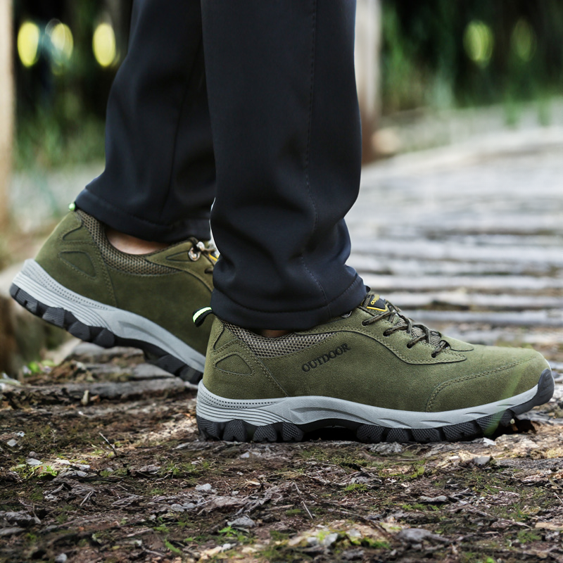 Männer Wanderstiefel Wasserdicht mit Grip