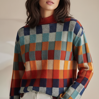 Damen Kaschmirpullover Rollkragen Nachhaltig Elegent