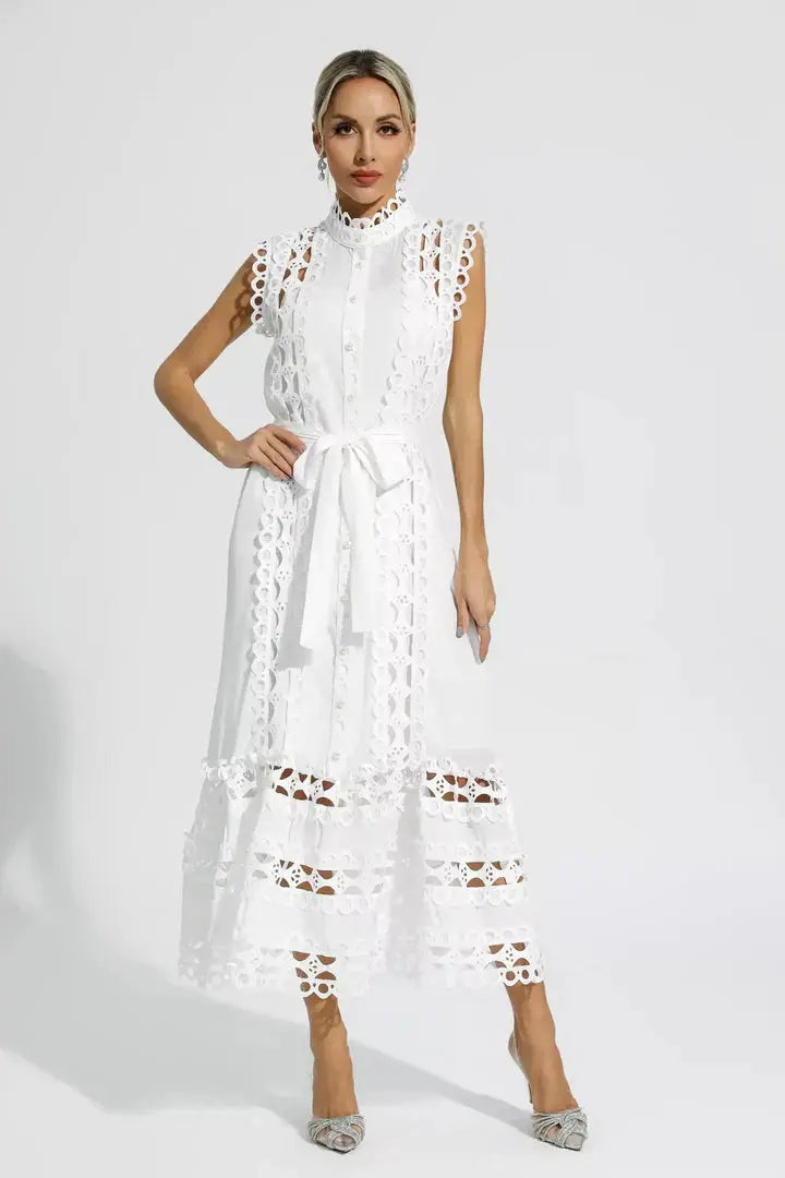 Maya | Elegantes Ärmelloses Kleid Zendoo.de