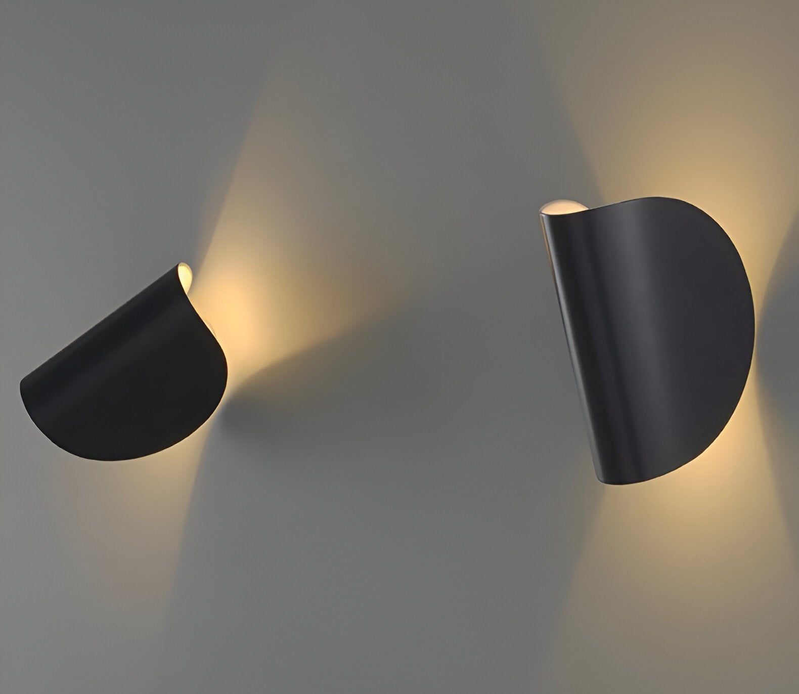 Moderne LED Wandleuchte Twist Design Minimalistisch - Norvielle