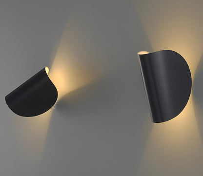 Moderne LED Wandleuchte Twist Design Minimalistisch - Norvielle