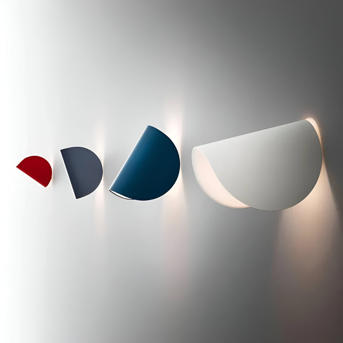Moderne LED Wandleuchte Twist Design Minimalistisch