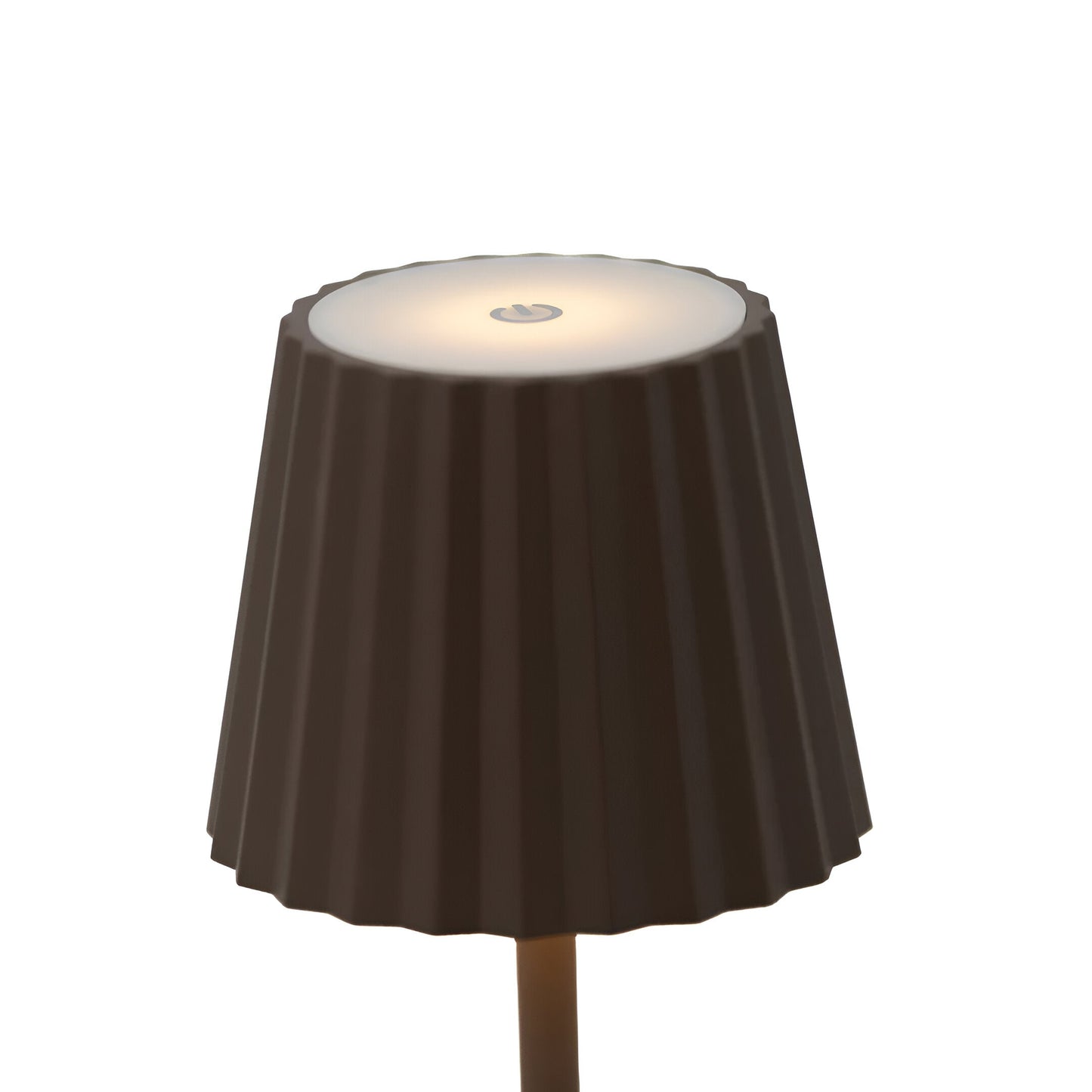Kabellose LED Tischlampe Aluminium 3 Helligkeitsstufen Akkubetrieb