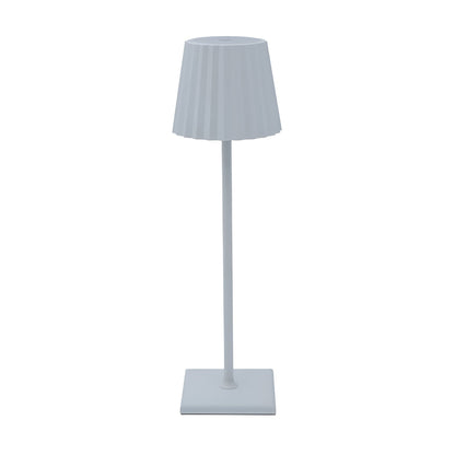 Kabellose LED Tischlampe Aluminium 3 Helligkeitsstufen Akkubetrieb