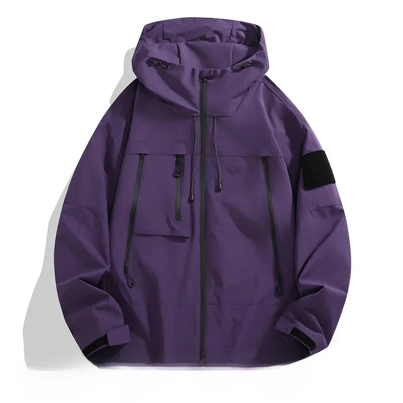 Norvielle Herren Softshell Jacke Kapuzenleicht
