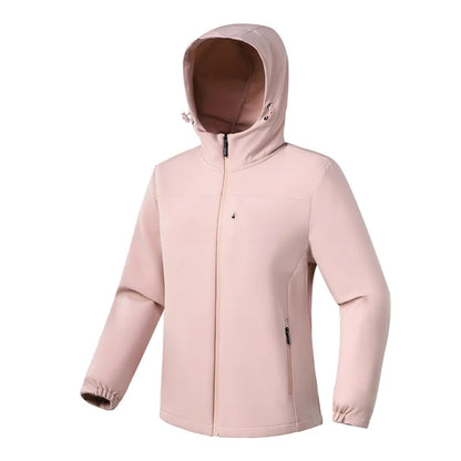 Damen Leichte Kapuzenjacke Wasserabweisend