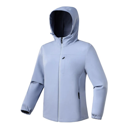 Damen Leichte Kapuzenjacke Wasserabweisend