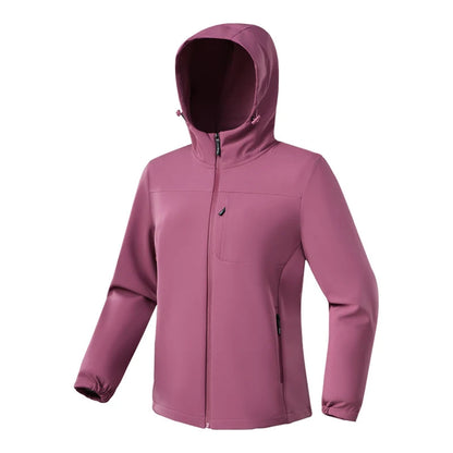Damen Leichte Kapuzenjacke Wasserabweisend