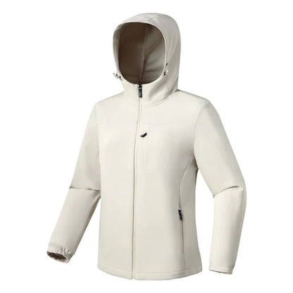 Damen Leichte Kapuzenjacke Wasserabweisend