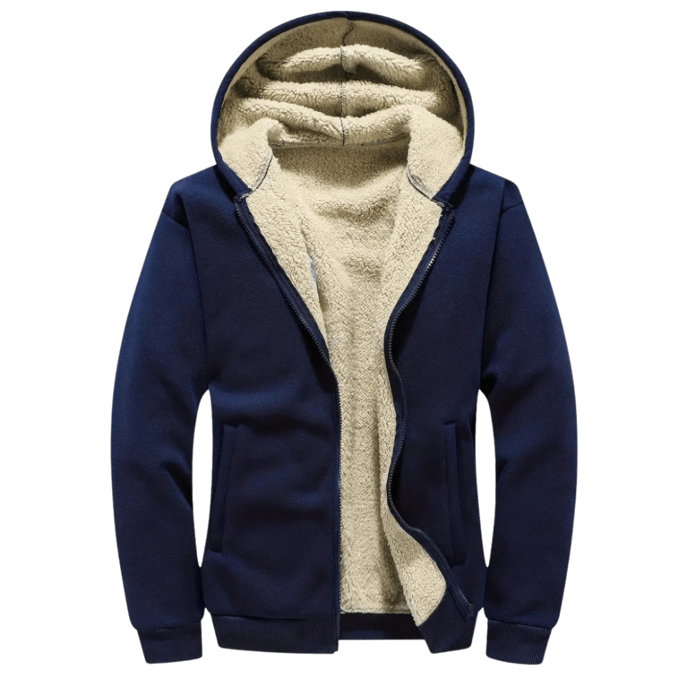 Herren Fleece-Hoodie Winter - Norvielle