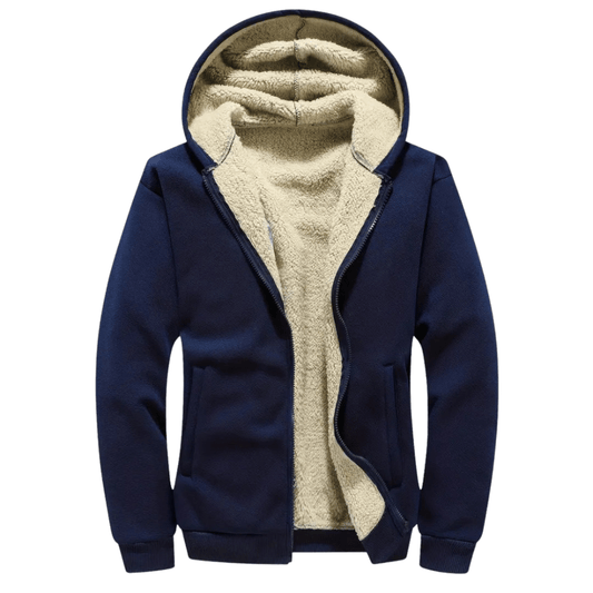 Herren Fleece-Hoodie Winter - Norvielle