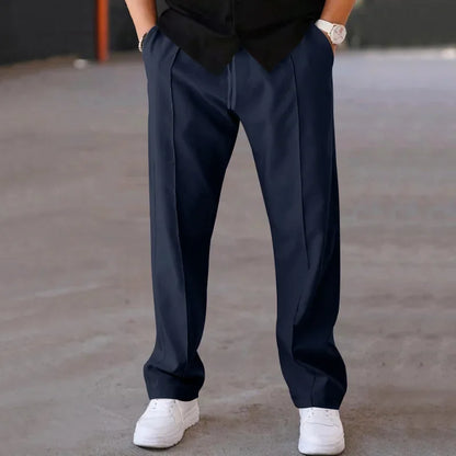 Herrenhose Gerades Bein mit Kordelzug - Norvielle