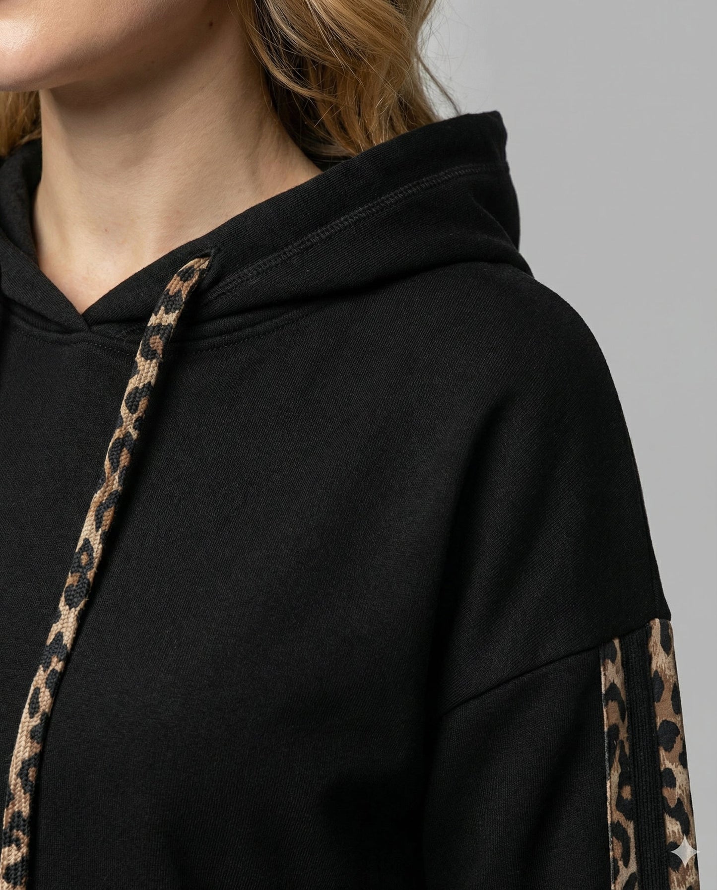 Damen Jogginganzug Zebramuster