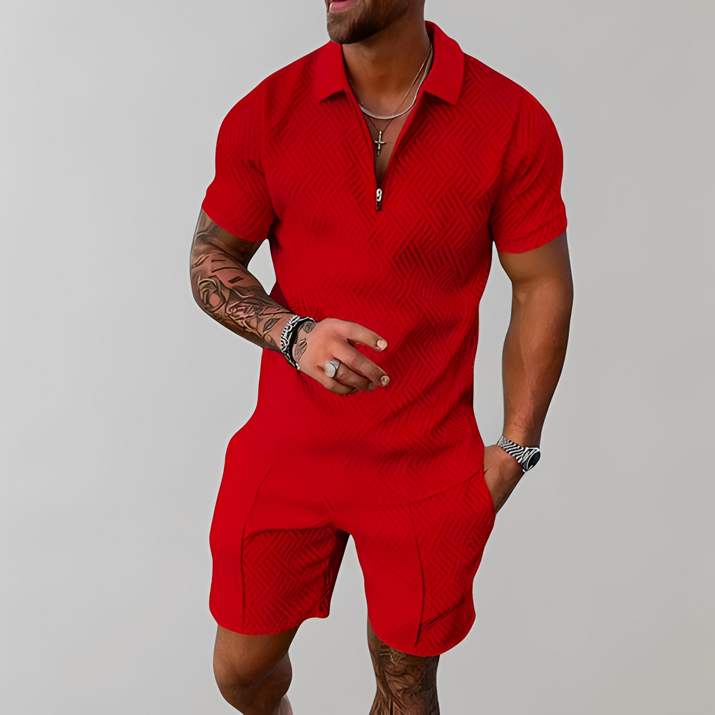 Lourey Herren Sommeranzug